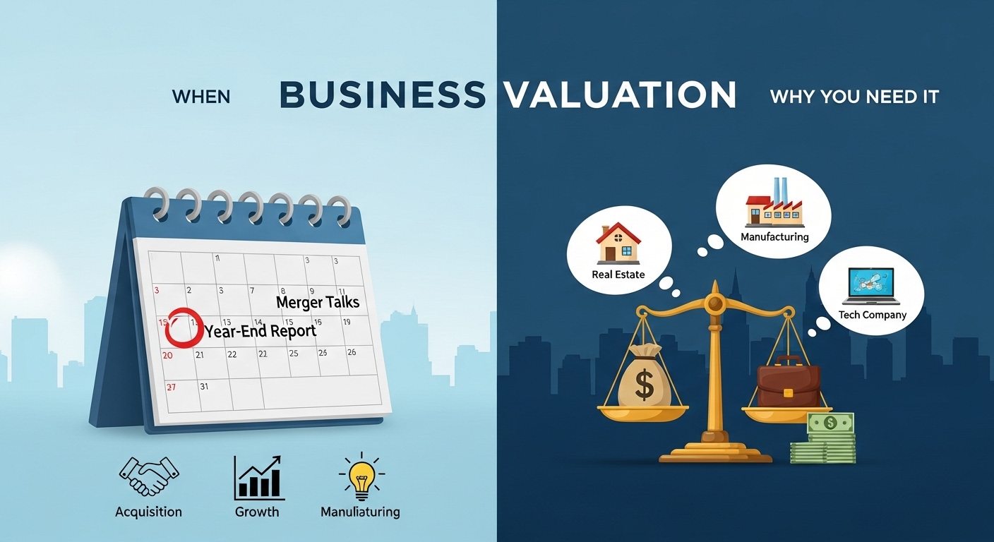 Business Valuation: When and Why You Need It